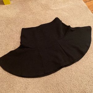 Zara Woman Black Mini Skirt